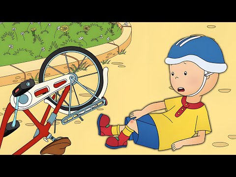 Caillou lernt Fahrrad Fahren | Caillou auf Deutsch