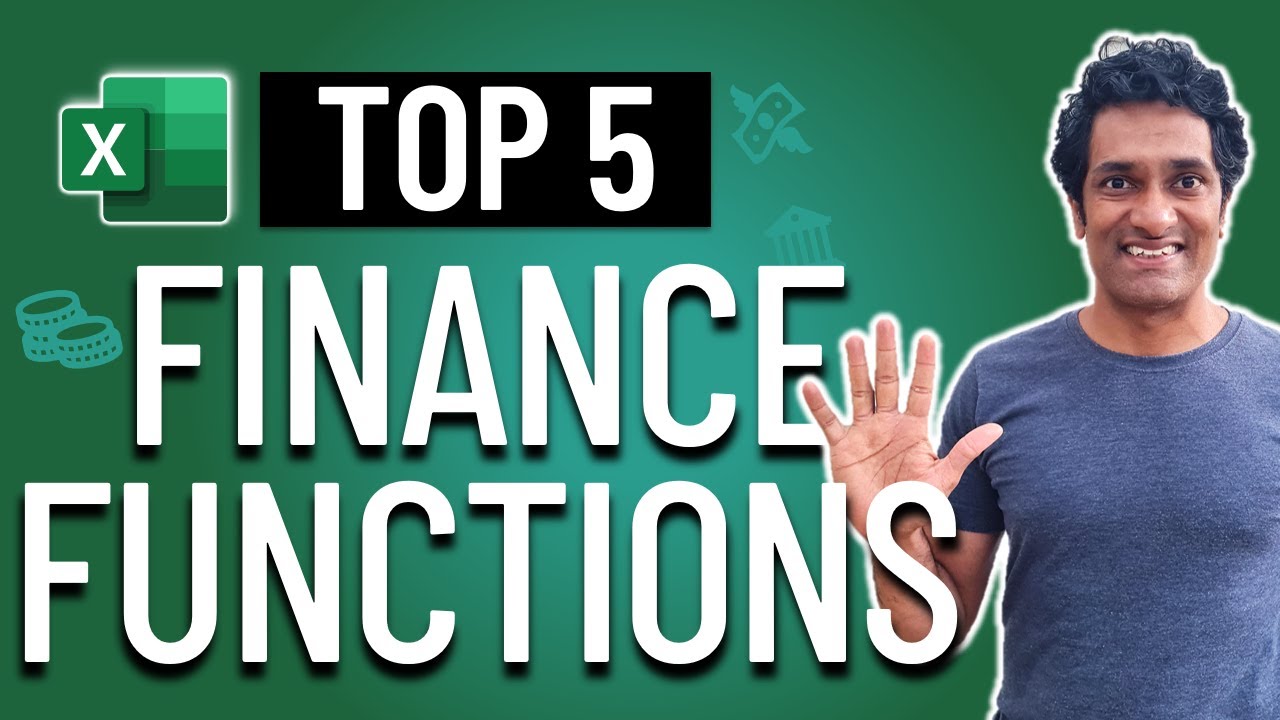 Top 5 Excel Functions for Finance People (with end-to-End Example)