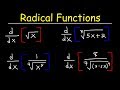 Derivatives and Radical Functions