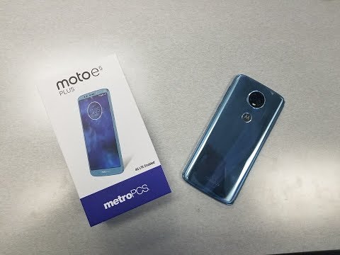 (ENGLISH) Moto E5 Plus Unboxing and First Look For metroPCS/T-Mobile