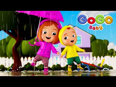 RAIN RAIN GO AWAY | GoGo Baby - Nursery Rhymes