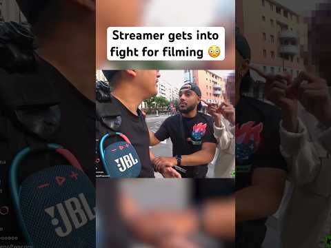 MAN FREAKS OUT ON STREAMER!