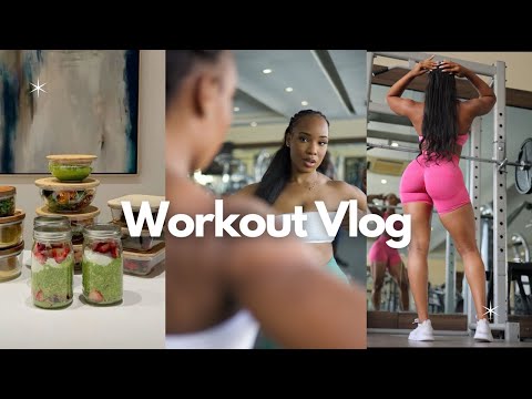 WORKOUT VLOG: Morning routine, Lower Body Workout, Fitness tips for 2025