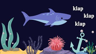 Rybka w oceanie 🐠🐙🐳🦈 prosta piosenka dla dzieci (animacje dla dzieci)