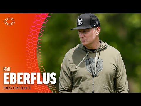 Matt Eberflus on Justin Fields: 'No one has worked harder than him this offseason' | Chicago Bears video clip