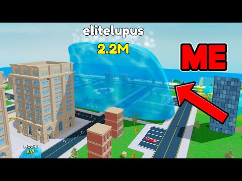 I'M BIGGEST TSUNAMI On Roblox