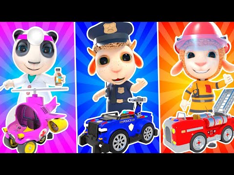 Rescue Team Super Mission | Funny Animation for Children & Kids Songs | Dolly and Friends 3D