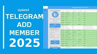 Telegram Add Member Software