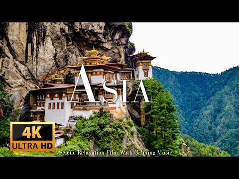 Asia 4k Science Relaxation Film With Calming music