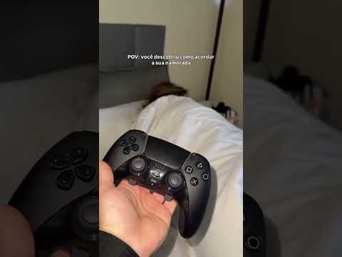 Sim ,eu desbloqueei o maior hack do mundo kkkkkk,nunca foi tão  fácil acordar ela..😂 #shorts