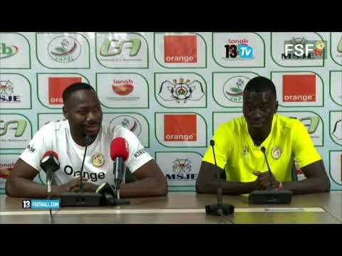 Veille de match🇸🇳🆚🇧🇫 , Pape Thiaw et Pape Gueye en conf de presse: "Il nous reste deux finales."