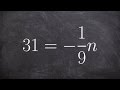 Operations with Fractions and Equations
