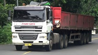 MANTUL !!! TRUCK TRAILER DAF CF, VOLVO FM, QUESTER, FAW JH6 TRUK TRONTON HINO 500 FUSO ISUZU GIGA