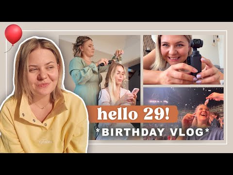 Ich bin zu alt für den sh*t 🙂| Hochsteckfrisur, zu viele Parties & Billie Eilish! | Birthday Vlog