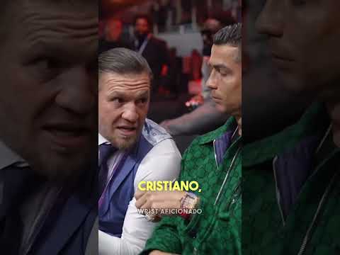 Conor McGregor With Cristiano Ronaldo!