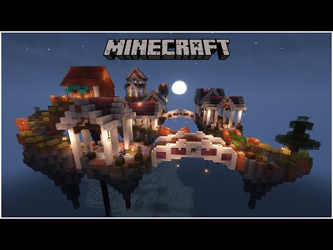 This Minecraft Mod Adds Beautiful New Villages Floating In The Sky - The Sky Villages Mod