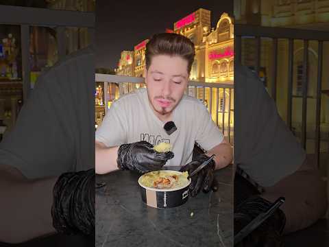 اكلت اطيب منسف اردني بالقرية العالمية بدبي 😳😍🇦🇪 #دبي #food  اللهم لك الحمد حمدا كثيرا طيبا مباركا 💖