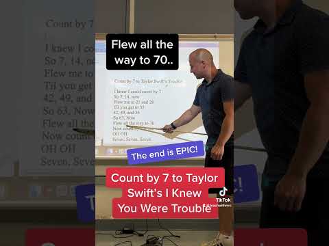 I Knew I Could Count By 7 to Trouble by Taylor Swift