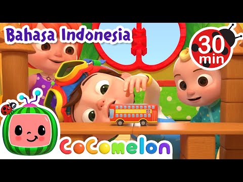 Jembatan London Roboh | CoComelon | Kartun dan Lagu Anak | Moonbug Kids Indonesia | Nursery Rhymes