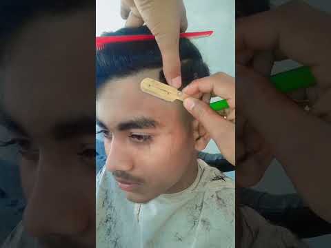 bal ket ke ibro setting Kiya hai#new#beard #cuttinghair #video #reels #haircut#viral