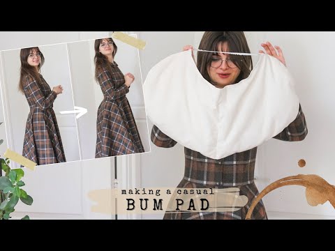Video: All The Volume, No Surgery 🍑 Sewing A Modern Bum Pad