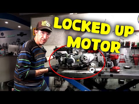 Disassembling a Locked Up Vespa GTS Motor 'I Do Cars Style'