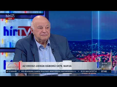 Háború Ukrajnában - Nógrádi György: látszik, hogy átnyúlnak Zelenszkij feje felett - HÍR TV