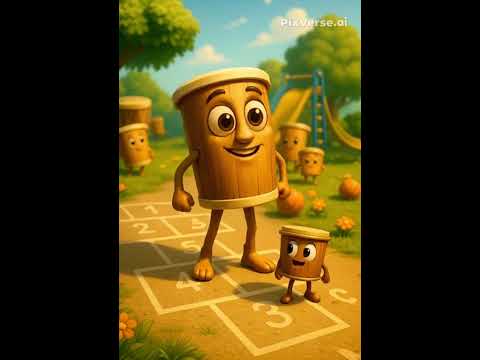 A Day With Tung Tung 🪘 | Cute Wooden Drum Story
