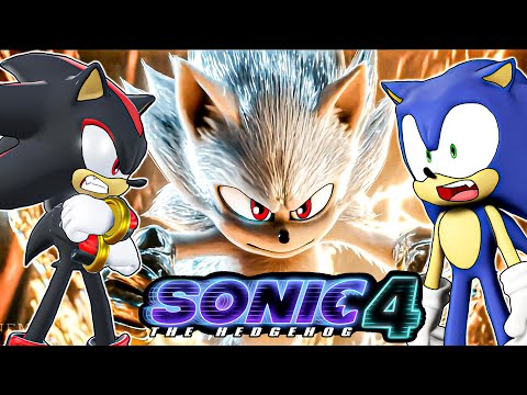 Sonic and Shadow Watch NEW Sonic The Hedgehog 4 Trailers...Hyper Sonic??