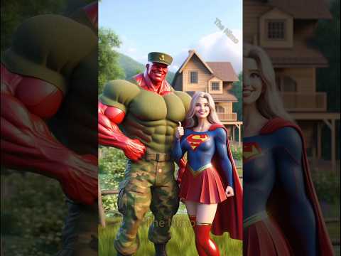 Supergirl ke hulk mama ne diya sabko army banne ka challenge !!!!! #spiderman​ #shorts​