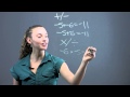 Operations with Negative Numbers