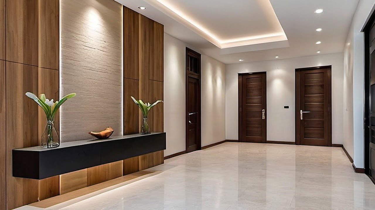 300 Modern Hall Decorating Ideas 2024 Entryway Foyer Designs| Home Interior Wall Decoration Ideas P3
