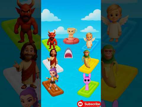 OMG_ 🦈😱 Le requin est sur le point de manger Jésus_ ✝️😭#jesus #biblequiz