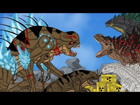 D-ZiLLA REX!!! D.Rex VS Godzilla | EPIC BATTLE!!