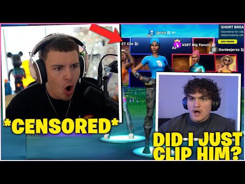 JARVIS Made CLIX CRASH OUT After CLIPPING HIM & WINNING The 2v2 ZONE WARS WAGER!