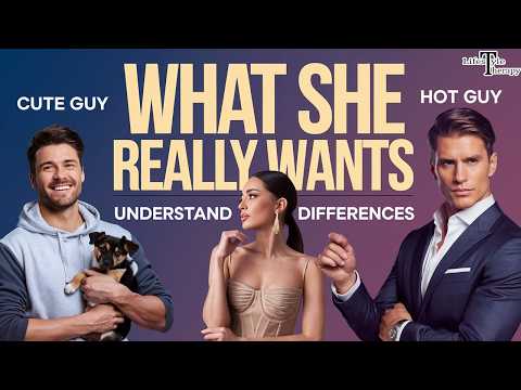 Cute vs Hot Men: Which One Are You? What She Really Wants