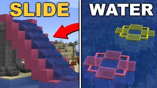 Minecraft 10+ Summer Build Hacks! 2022