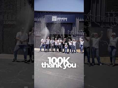 Ya somos #100k en #Instagram Gracias a todos nuestros #followers 🦾😎🥳