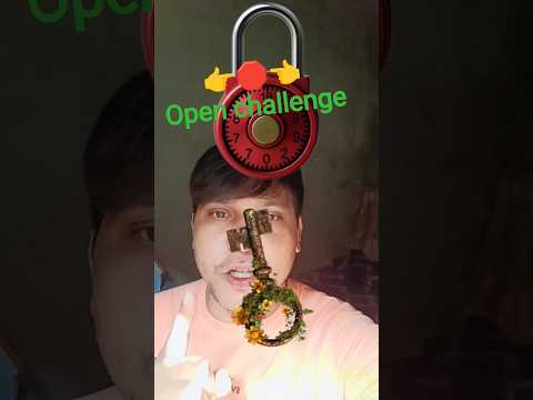 🚫open challenge 👈🚨 puzzle #challenge #ytshorts #viral #video #lock