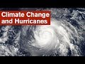 Impact of Climate Change on Hurricane Activity