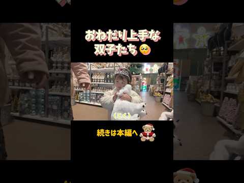 おねだり上手な双子たち　#海外子育て　#双子　#オランダ生活　#家族vlog