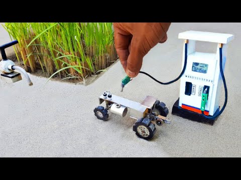 diy tractor mini petrol pump science project - @KeepVillaDiy - Mini Creative - keepvilla