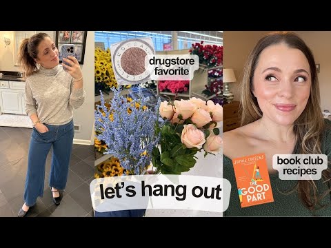 Chill Vlog ❄️ craft store shopping + haul, easy book club recipes, I need to update you!