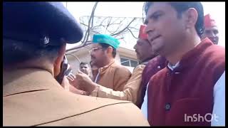 सांसद घेराव नोएडा आन्दोलन #poonampandit