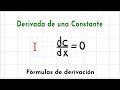 Funciones Constantes y Derivadas