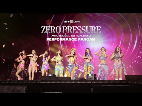 #BINI : 'Zero Pressure' at Aurora Music Festival 2025 Performance Fancam