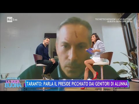 Shock a Taranto, Preside picchiato da genitori di alunna - La Volta Buona 02/02/2024