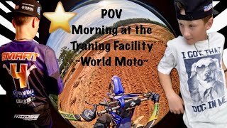 POV~ GoPro with Jaydin Smart~The training facility is packed! Yamaha Star race team shows up to ride