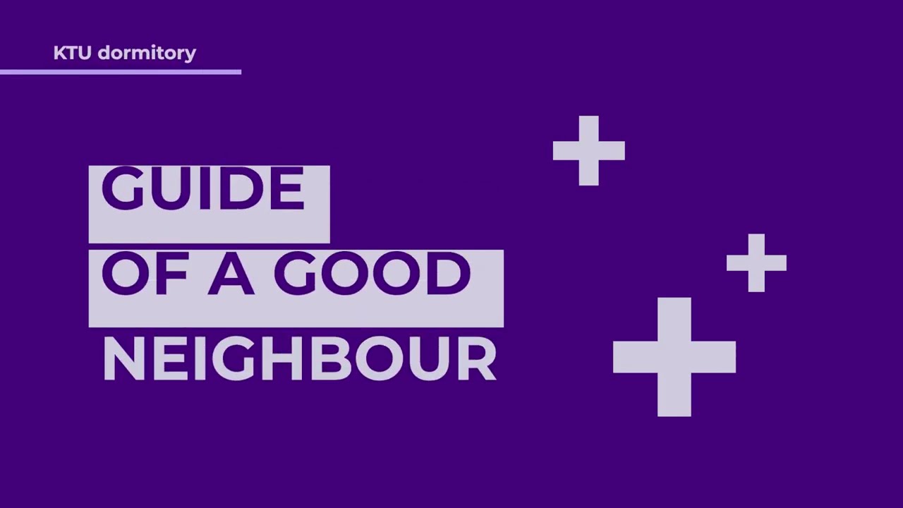 A guide of a good neighbour