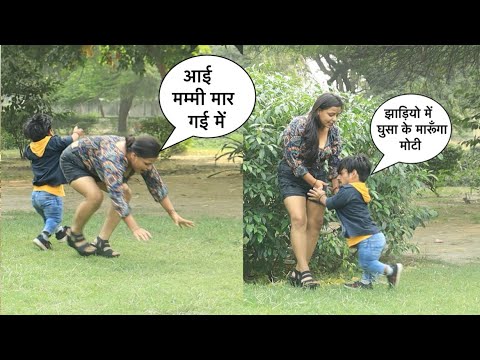 झाड़ियो में घुसा दिया लड़की को  Prank में Tingu ने | Chota Chetan